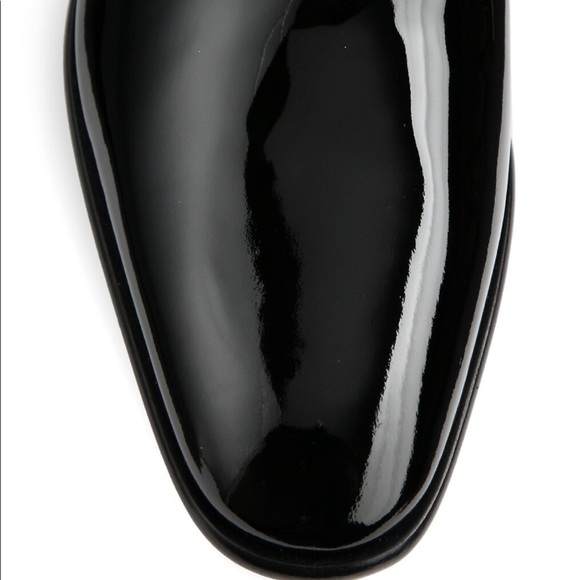 Ferragamo - Italian Aiden Patent Leather Oxfords